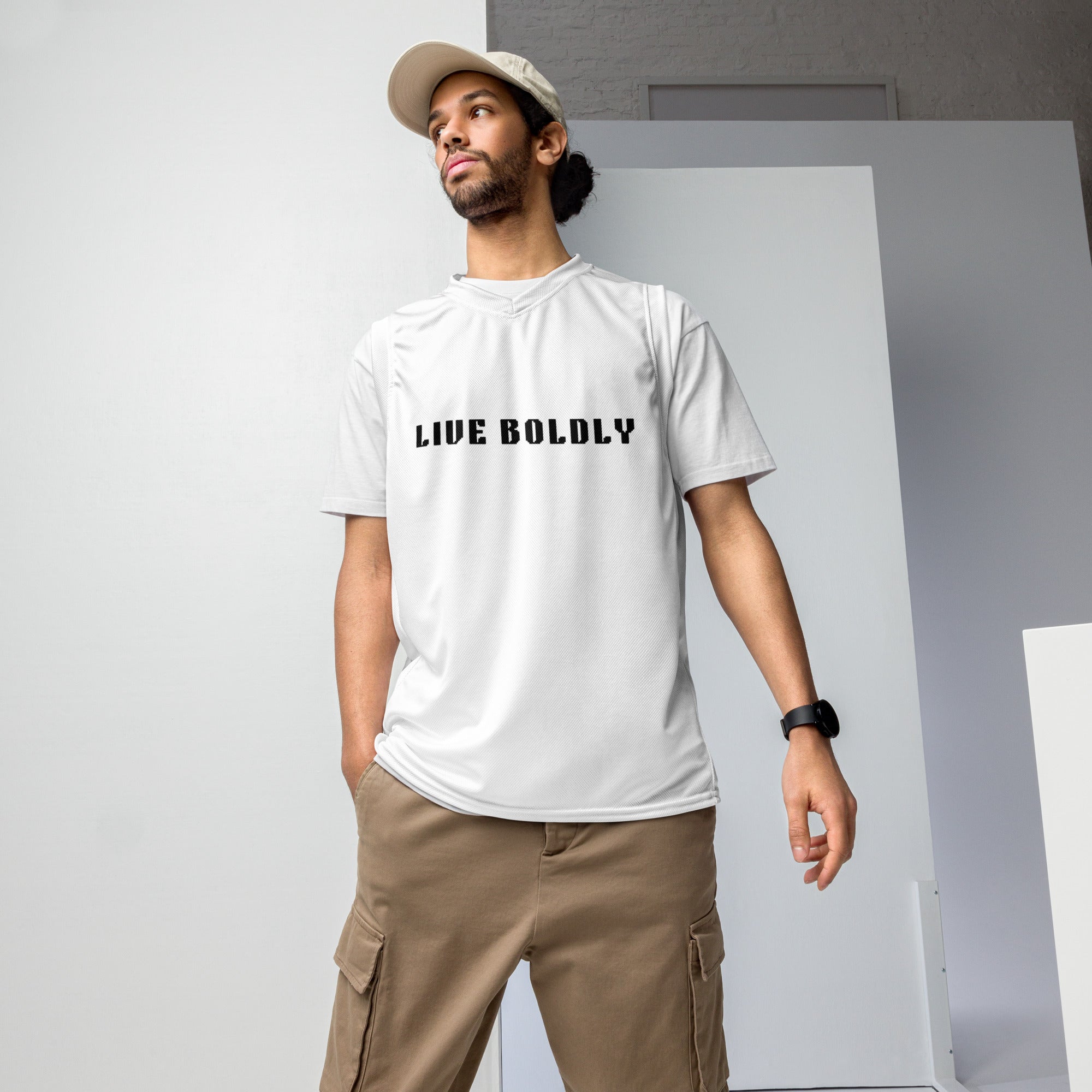 Meaningful Father’s Day Recycled unisex basketball jersey