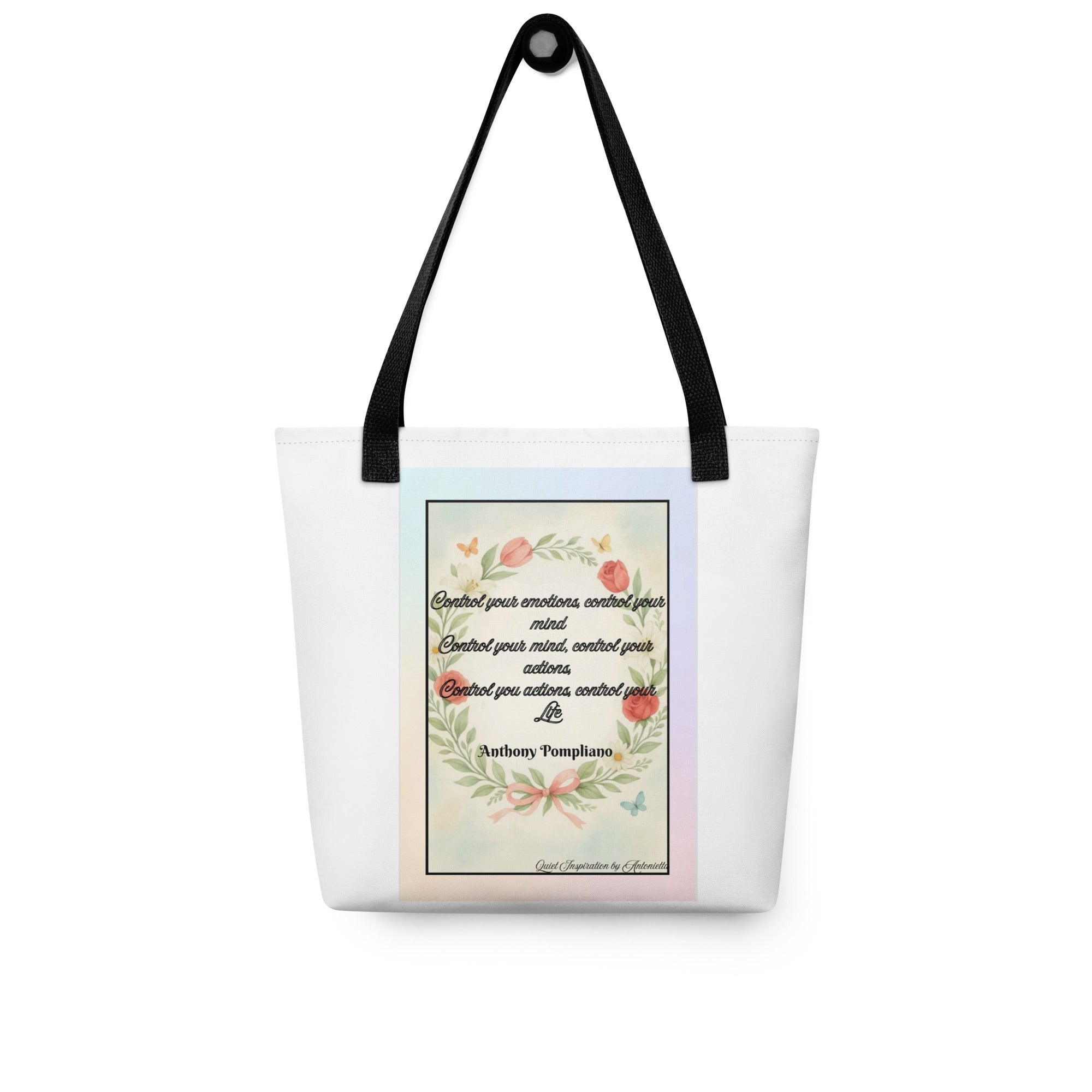 “ Control your emotions…” Tote bag