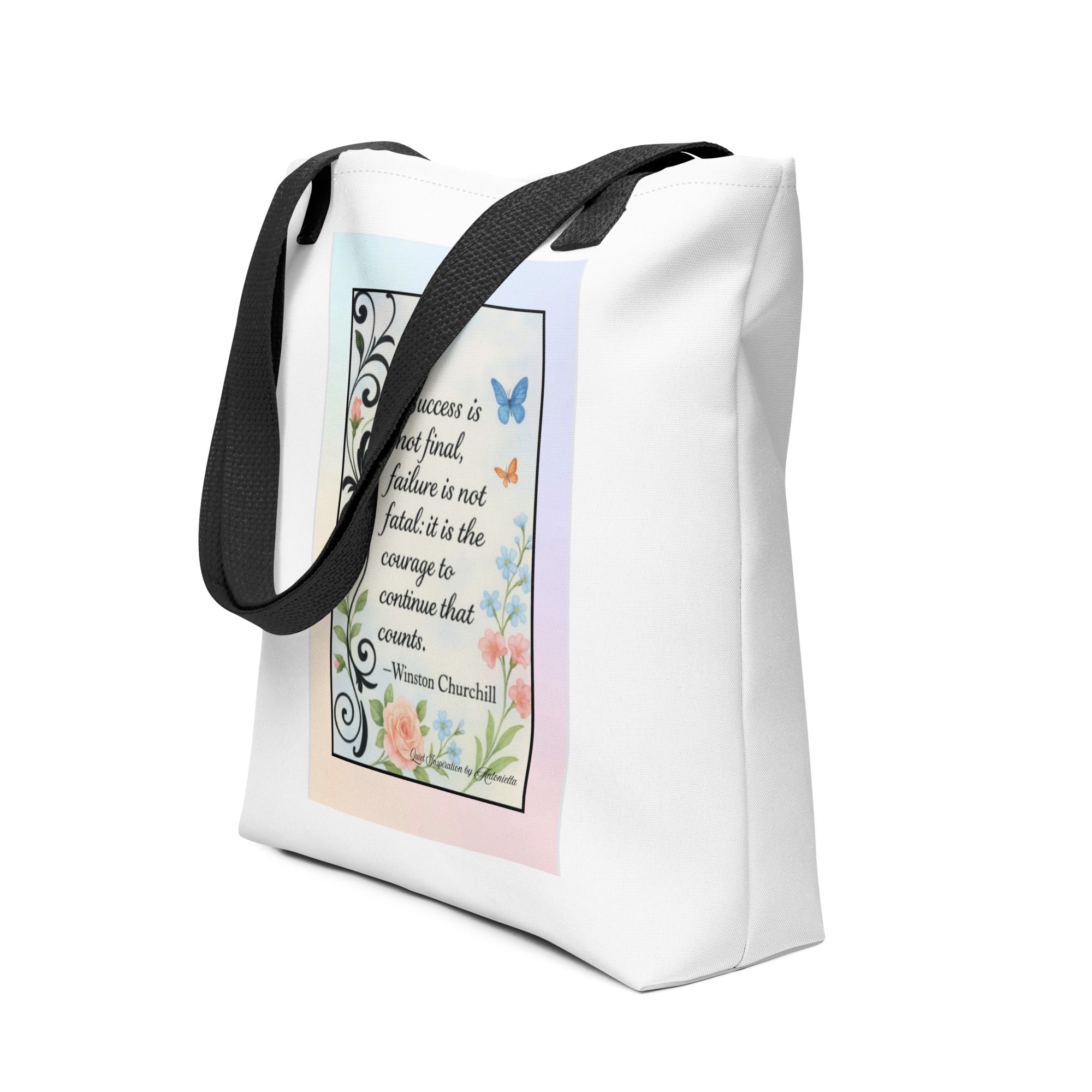 “Success is not final…” Tote bag