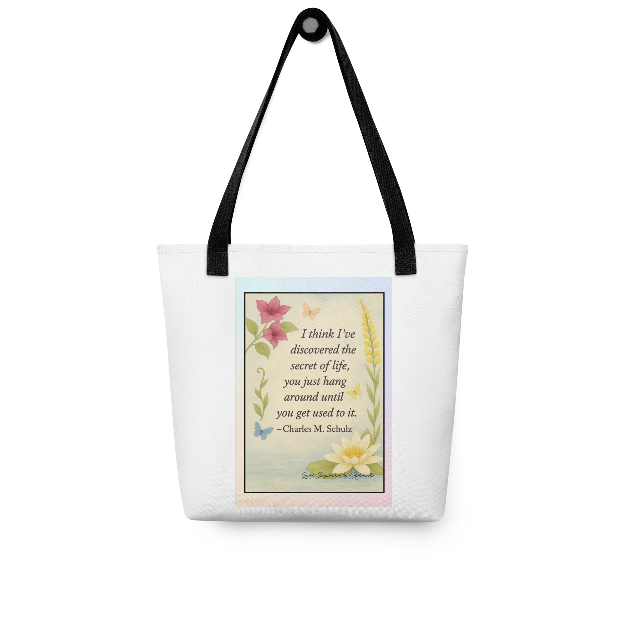 “ I think I’ve discovered…” Tote bag