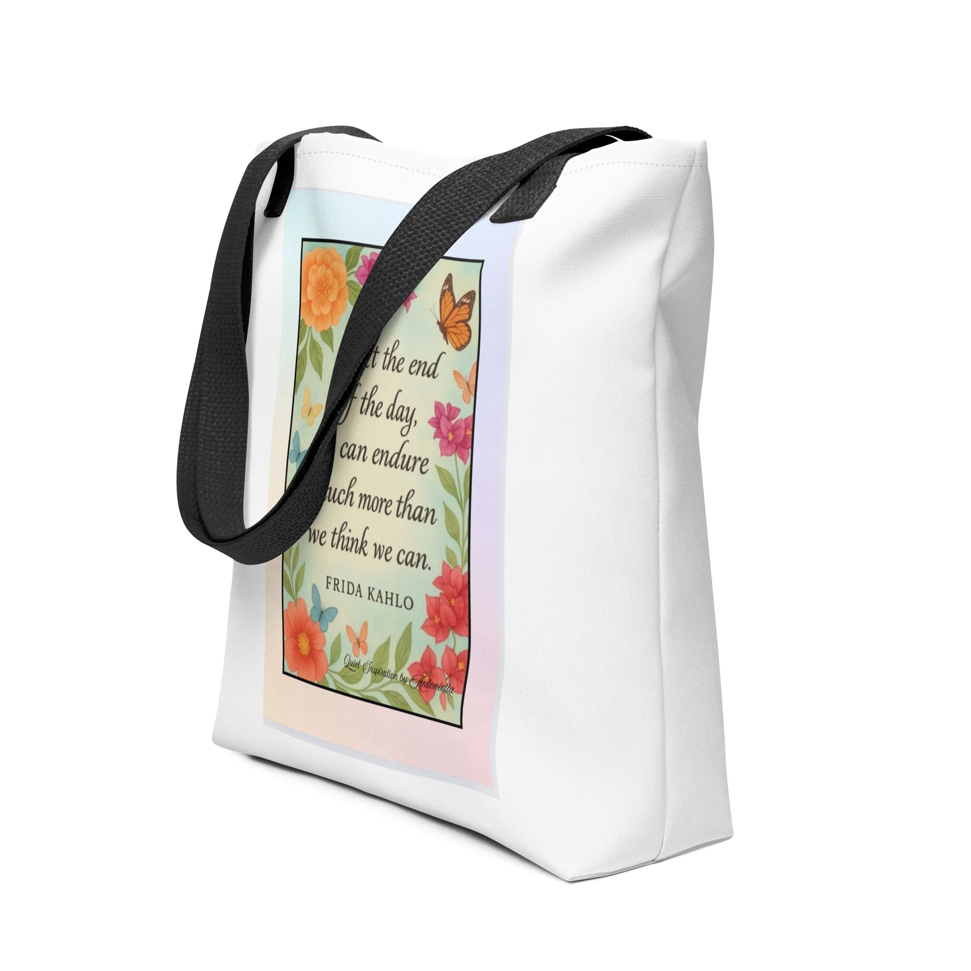“ At the end of the day…” Tote bag