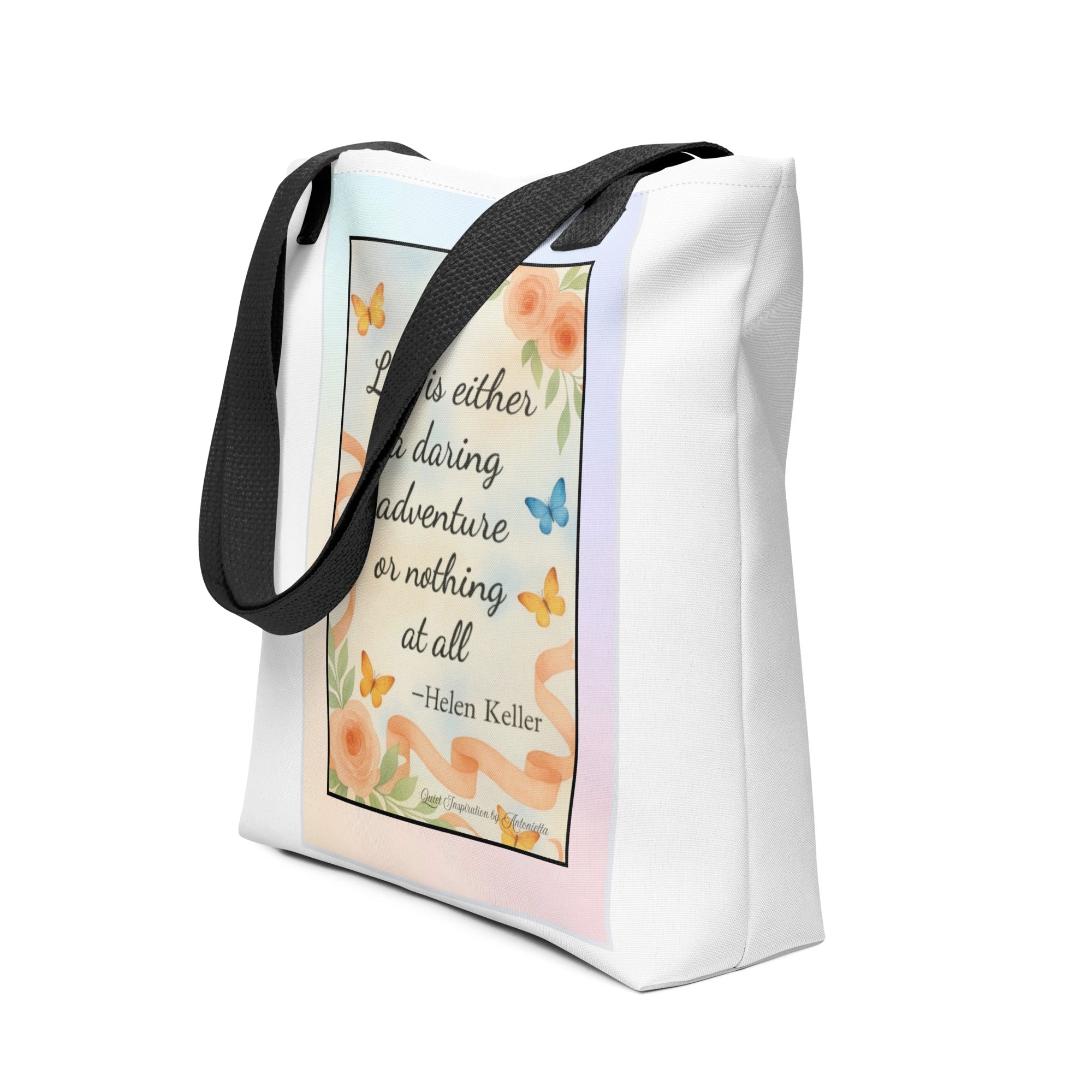 “ Life is one daring adventure…” Tote bag