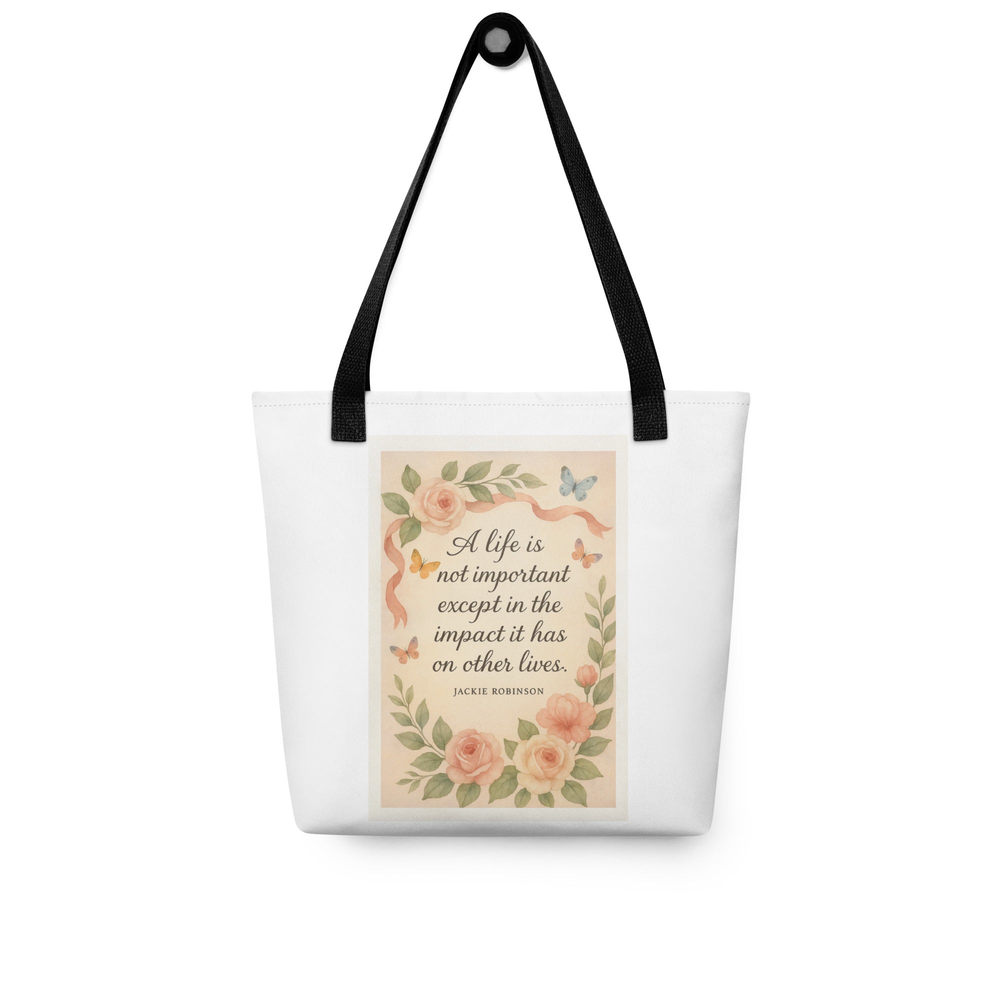 “ A life is not important…” Tote bag