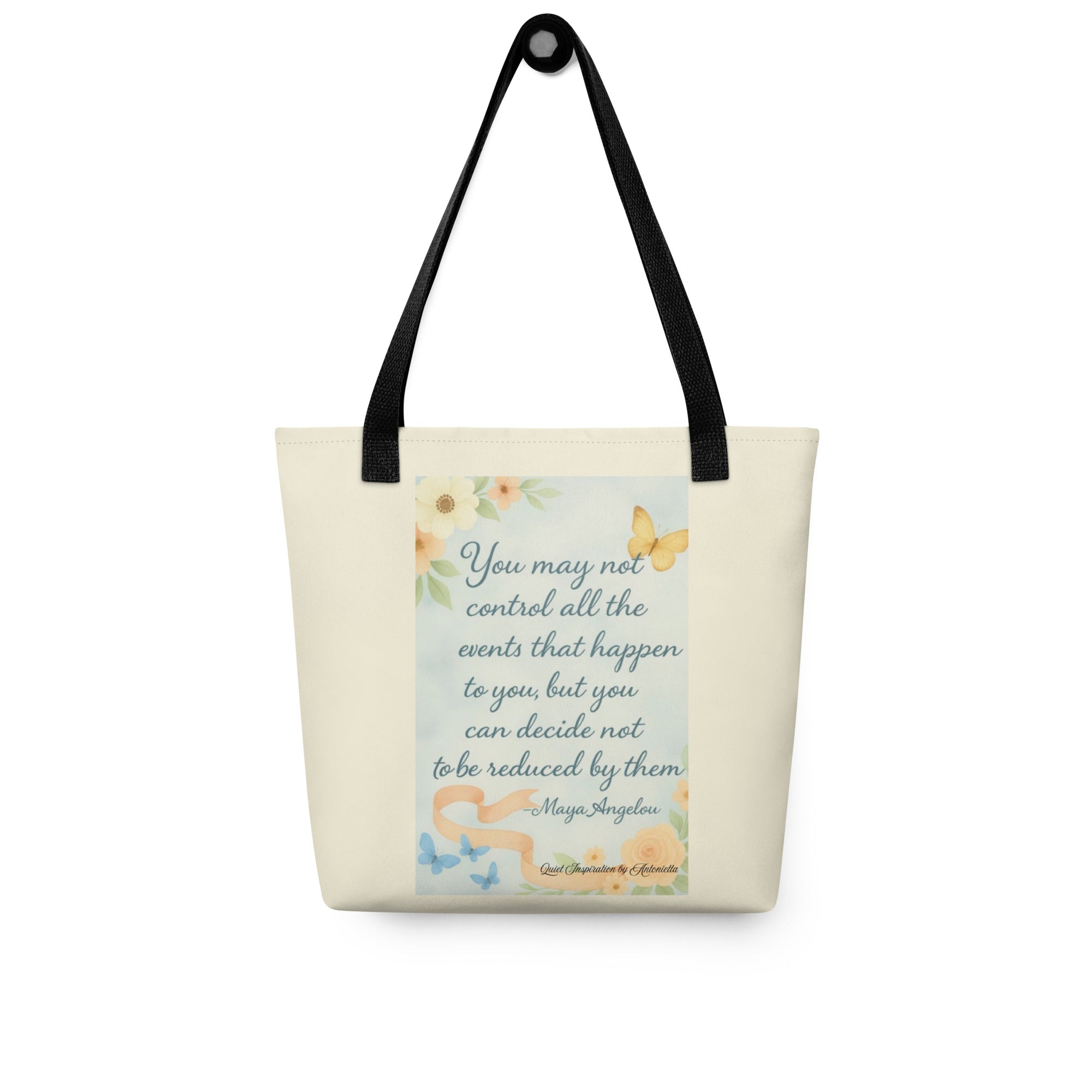 Strength of Spirit Inspirational Tote bag