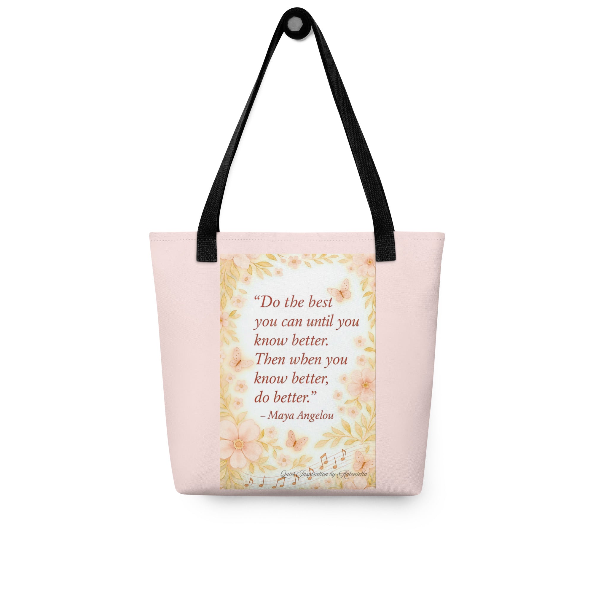 Do the Best You Can Inspirational Tote bag