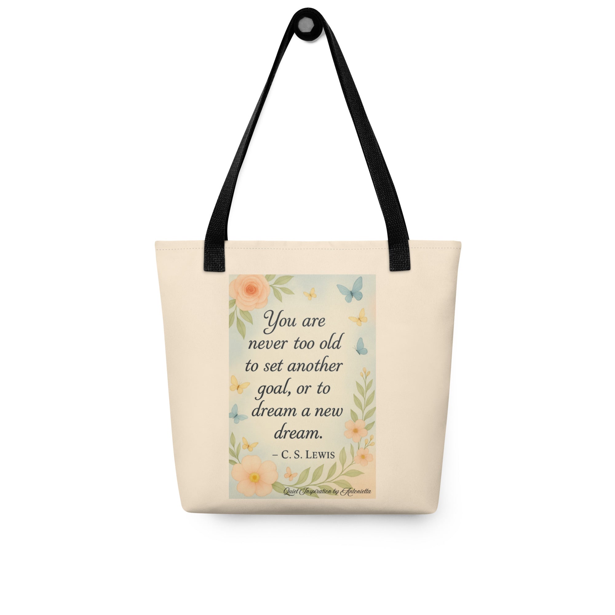 Never too Old Inspirational Tote bag
