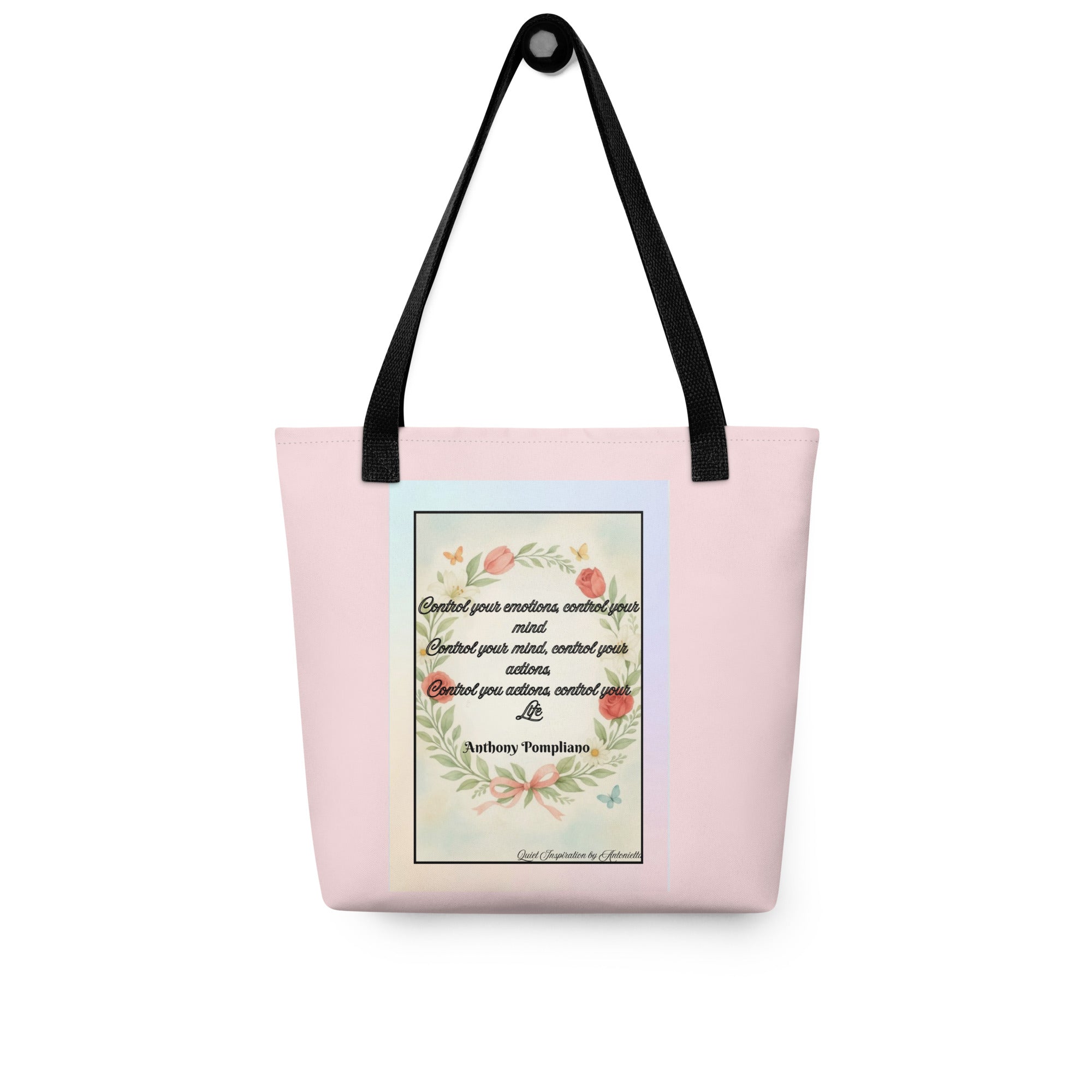 Control Your Mind, Control Your Life Inspirational Tote bag