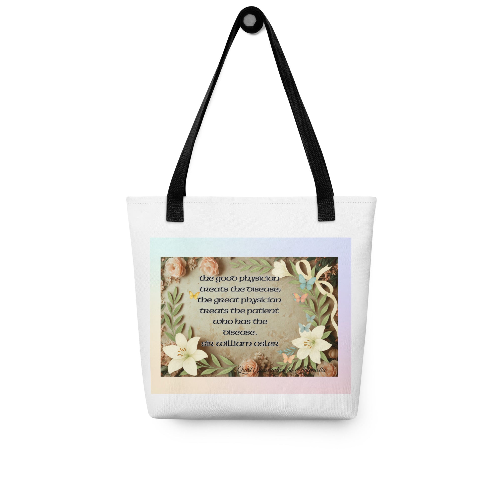 Care Begins With Understanding Inspirational Tote bag