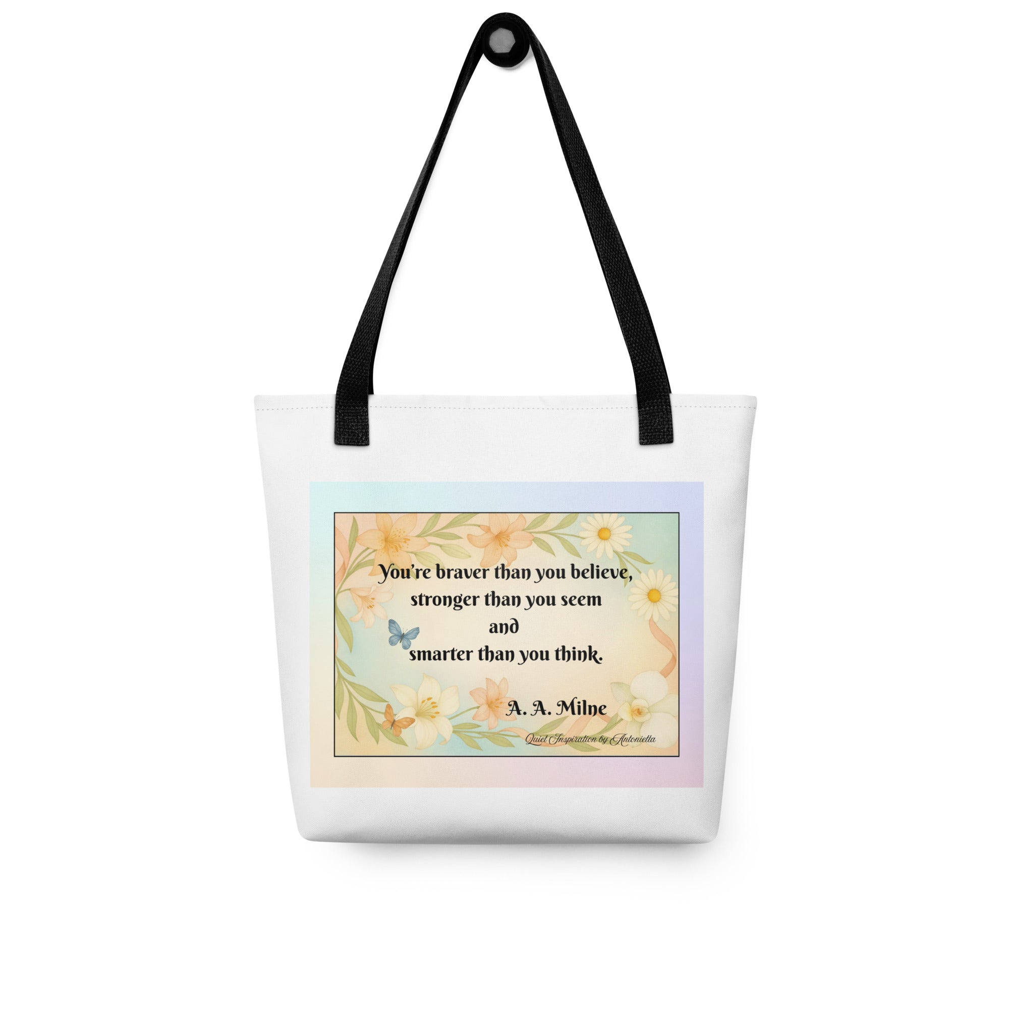 You Are More Capable Than You Think Inspirational Tote bag