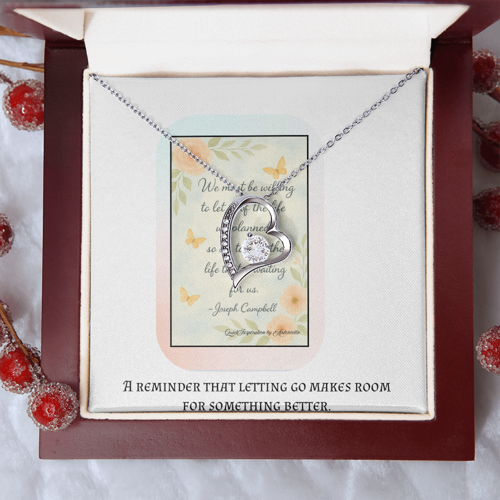 New Beginnings Necklace for Women – Encouragement Gift for Life Transition & Fresh Start