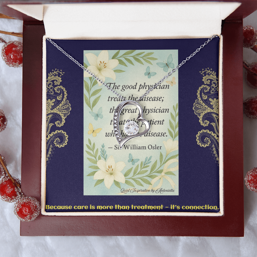 Meaningful Heart Necklace Gift for Her – Inspirational Jewelry for Wife, Girlfriend, Daughter or Friend