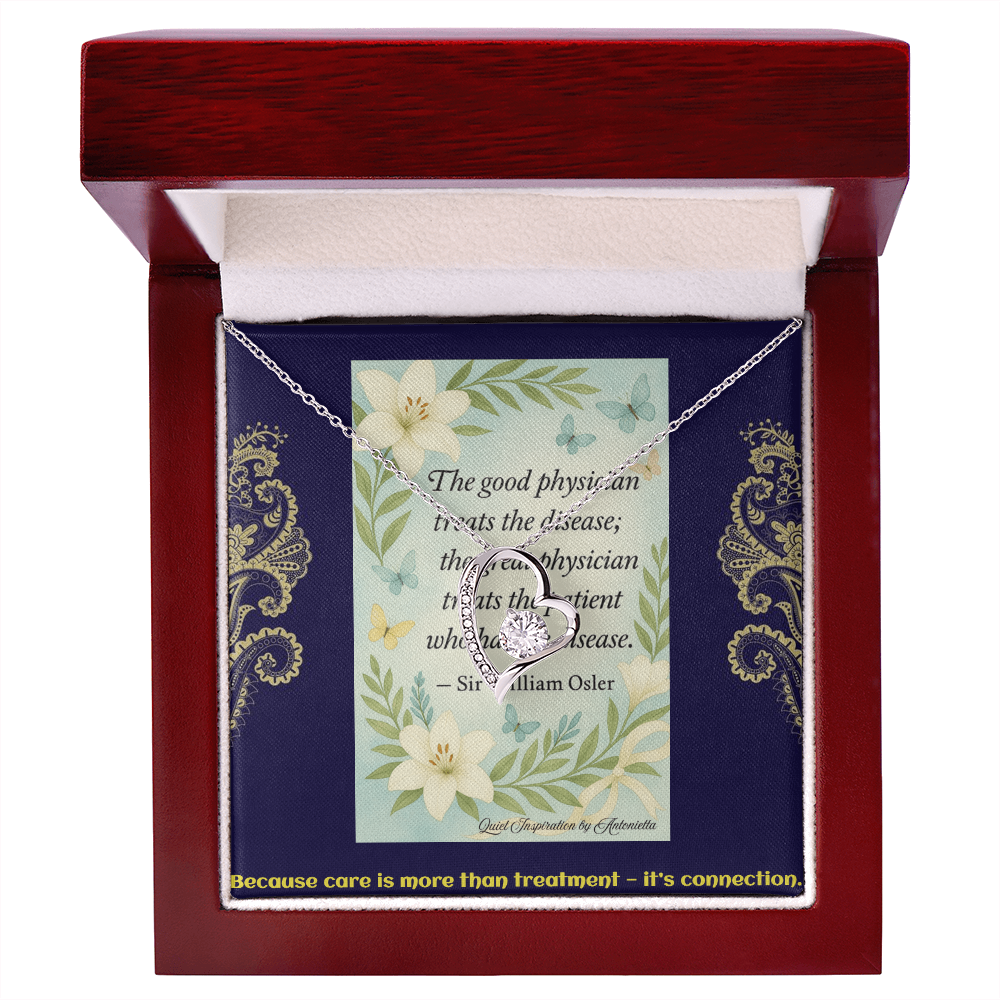 Meaningful Heart Necklace Gift for Her – Inspirational Jewelry for Wife, Girlfriend, Daughter or Friend