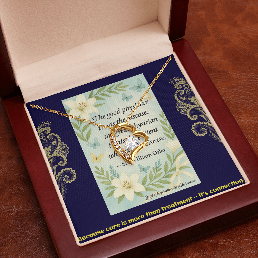 Meaningful Heart Necklace Gift for Her – Inspirational Jewelry for Wife, Girlfriend, Daughter or Friend