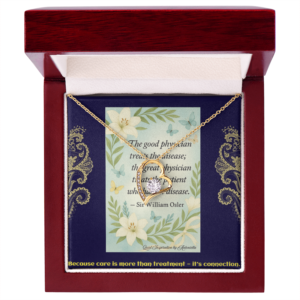 Meaningful Heart Necklace Gift for Her – Inspirational Jewelry for Wife, Girlfriend, Daughter or Friend