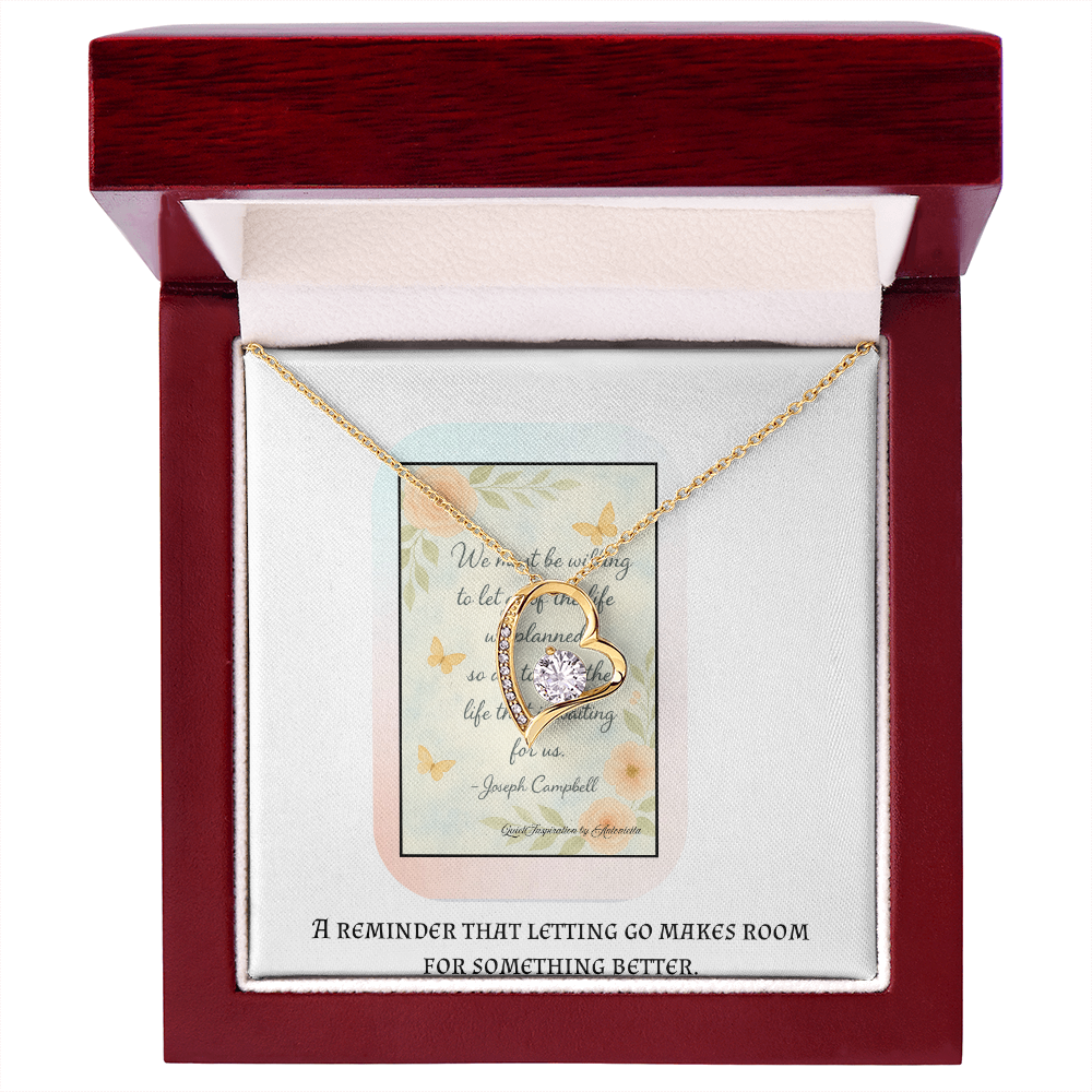 New Beginnings Necklace for Women – Encouragement Gift for Life Transition & Fresh Start