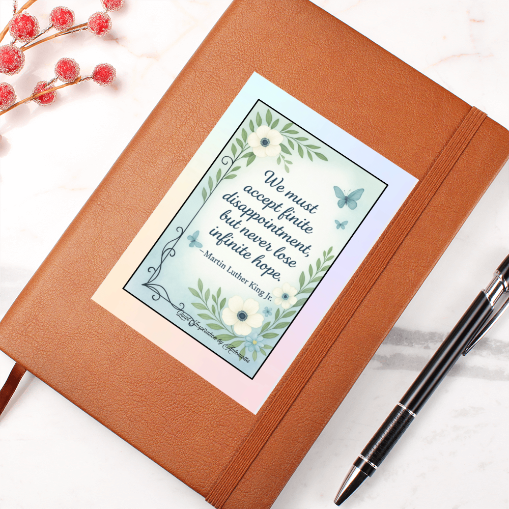 Infinite Hope Inspirational Journal,  Motivational Graphic Journal | Quiet Inspiration by Antonietta