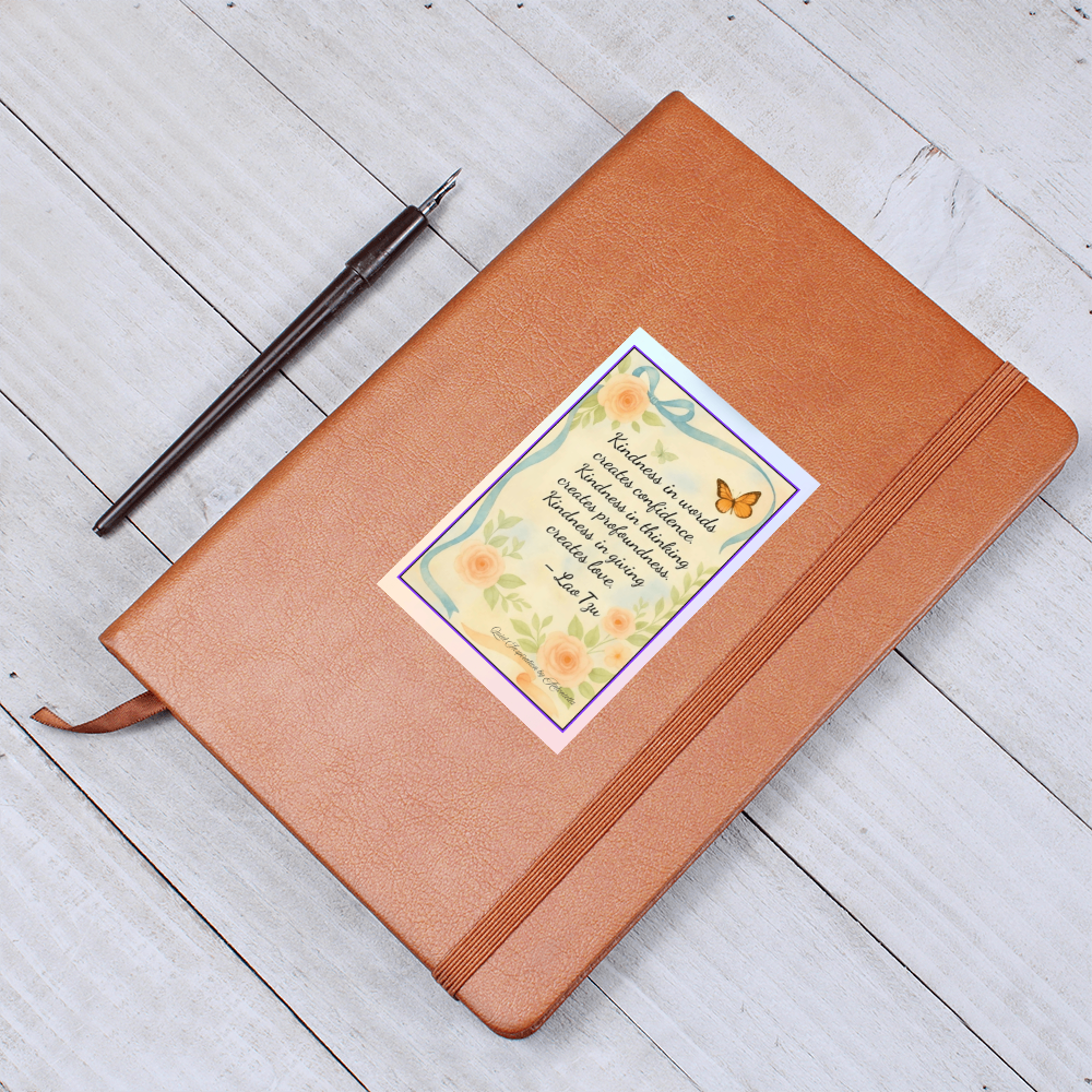 Kindness Reflection Graphic Journal | Quiet Inspiration by Antonietta