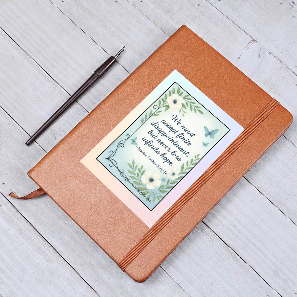 Infinite Hope Inspirational Journal,  Motivational Graphic Journal | Quiet Inspiration by Antonietta