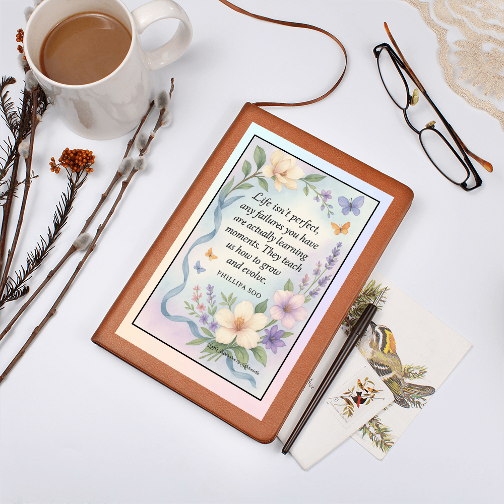 Life Isn't Perfect Inspirational  Graphic Journal