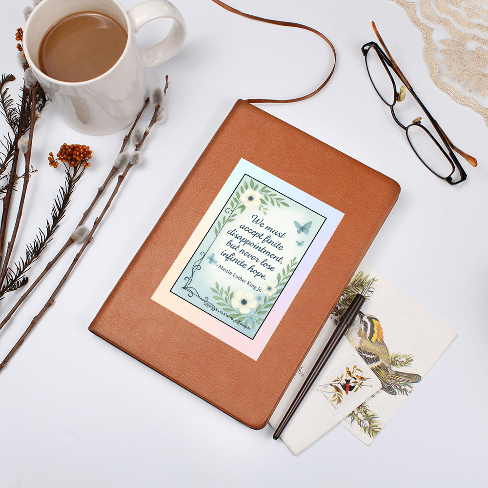 Infinite Hope Inspirational Journal,  Motivational Graphic Journal | Quiet Inspiration by Antonietta
