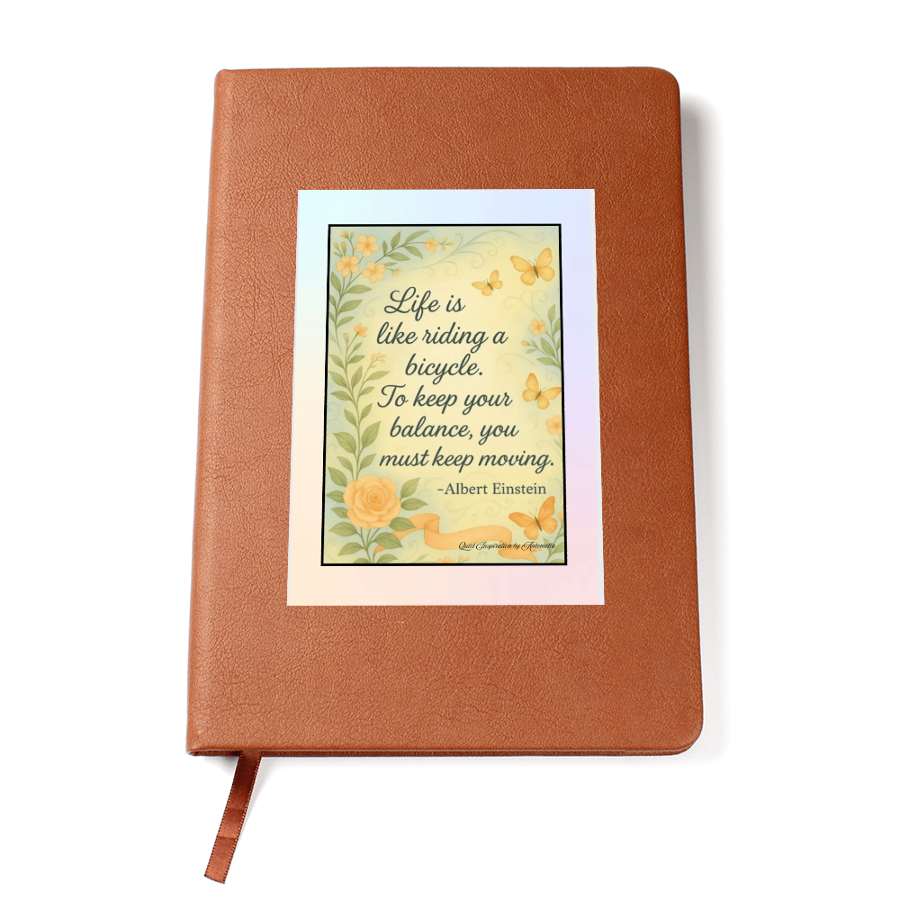 Keep Moving Forward Inspirational Graphic Journal