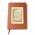 Courage Inspirational Graphic Journal – Motivational Quote Notebook | Personal Growth Writing Journal | Mindfulness & Self-Reflection Gift | Quiet Inspiration by Antonietta