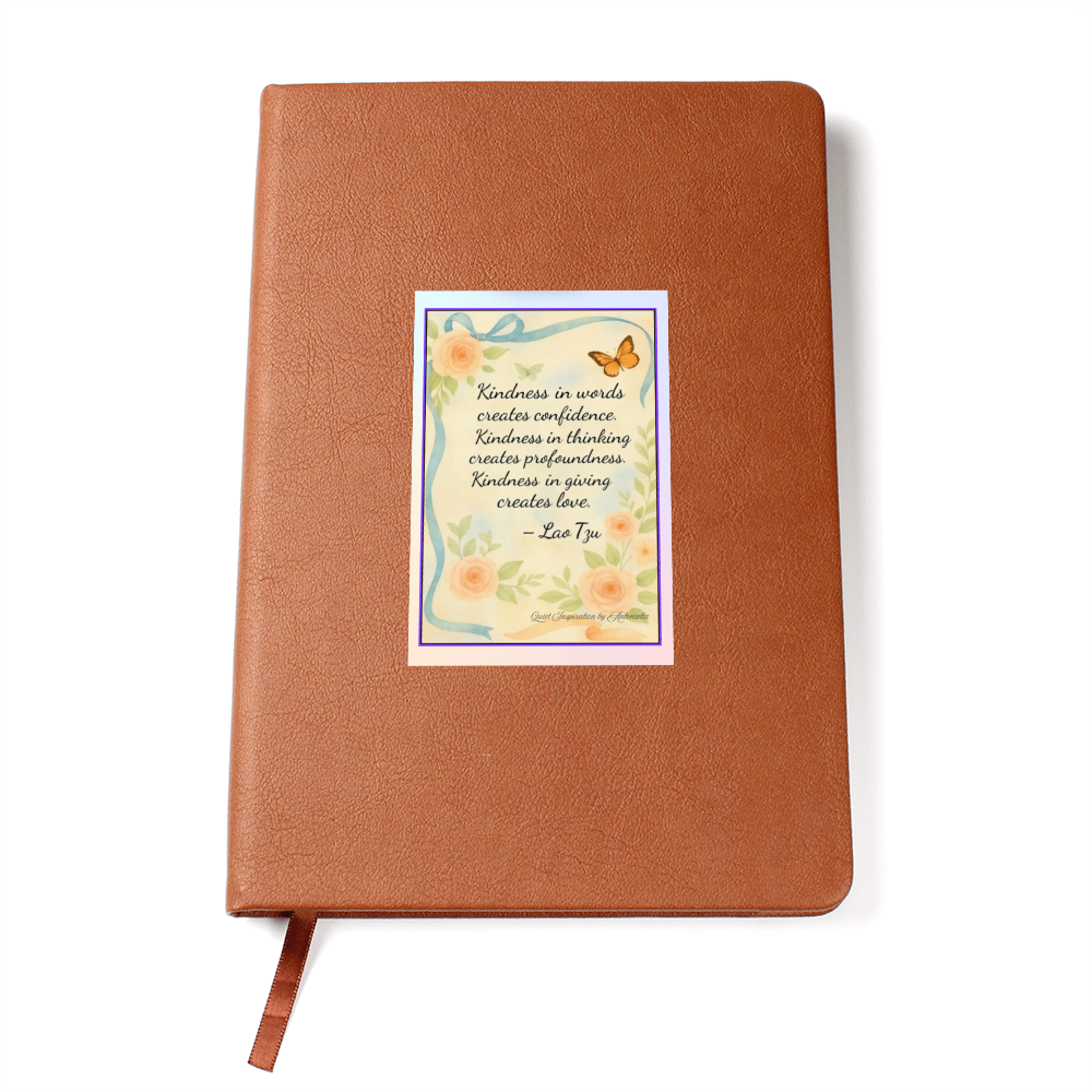 Kindness Reflection Graphic Journal | Quiet Inspiration by Antonietta