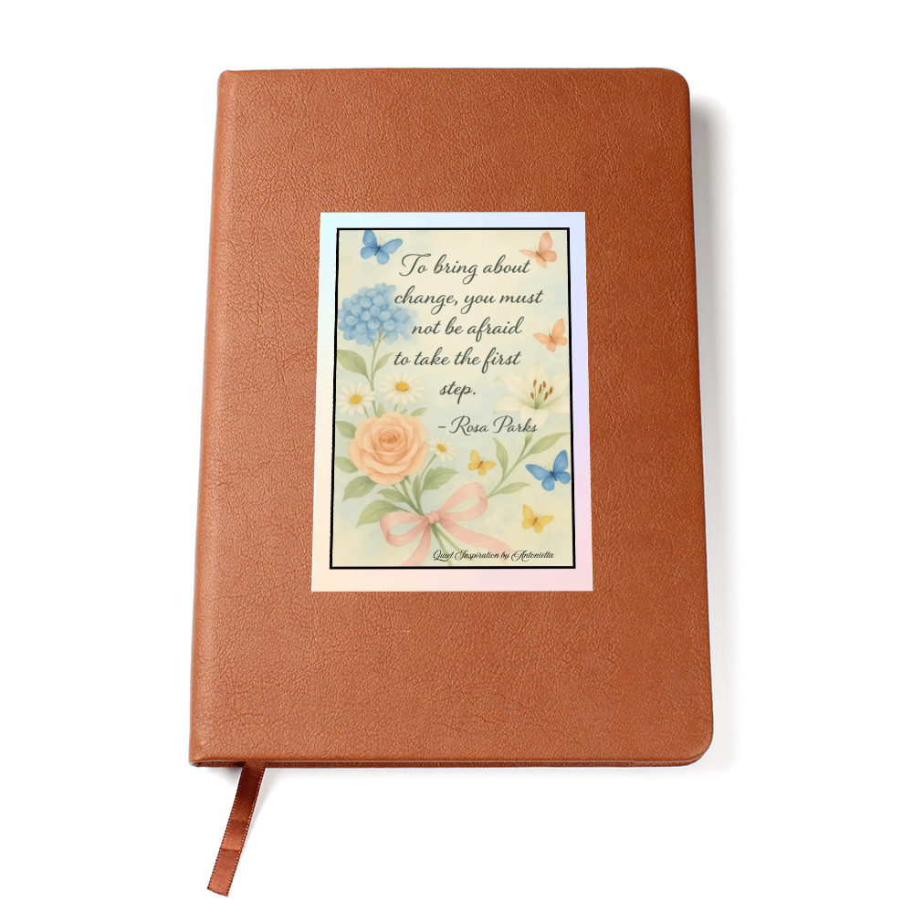 First Step Reflection Graphic Journal | Quiet Inspiration by Antonietta