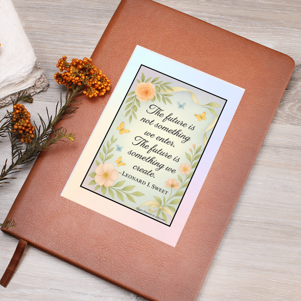 The Future We Create Inspirational Graphic Journal