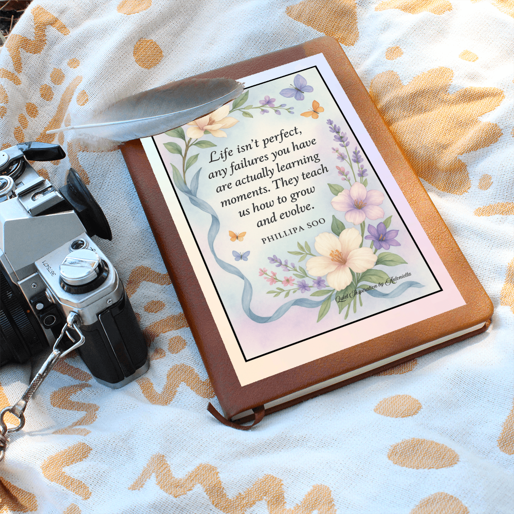 Life Isn't Perfect Inspirational  Graphic Journal