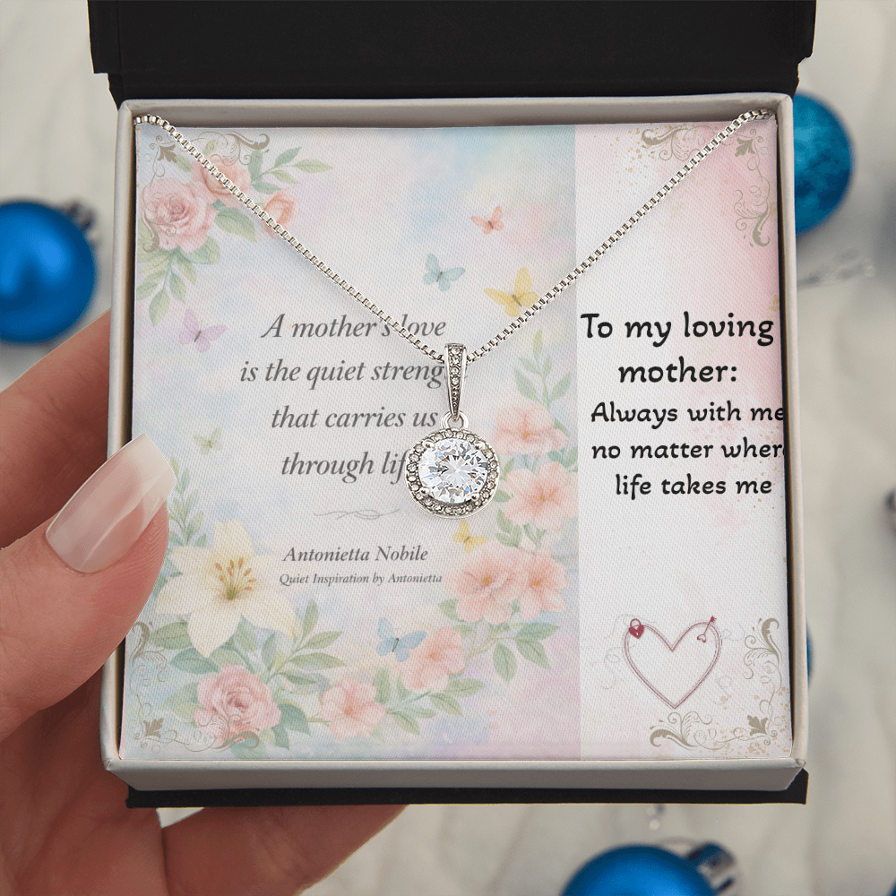 Eternal Hope Necklace for Mom ,  A Meaningful Mother's Day Gift | Inspirational Jewelry by Quiet Inspiration by Antonietta