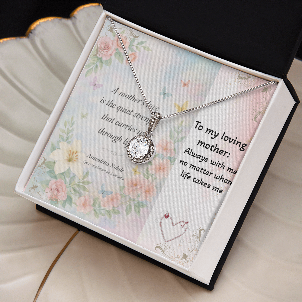 Eternal Hope Necklace for Mom ,  A Meaningful Mother's Day Gift | Inspirational Jewelry by Quiet Inspiration by Antonietta