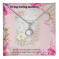 To My Loving Mother 💖 Eternal Hope Necklace | Meaningful Gift for Mom | Mother's Day Jewelry Keepsake