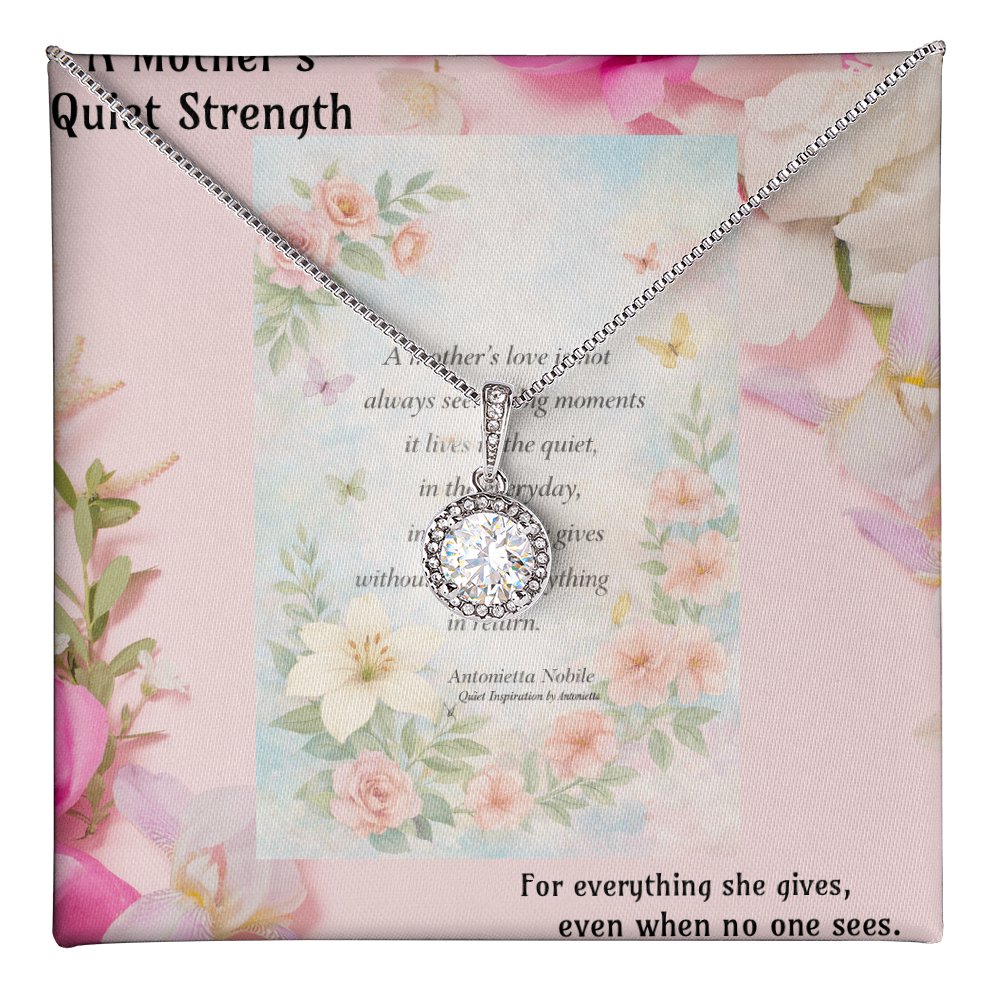 Meaningful Necklace for Mom – Emotional Mother's Day Gift, Inspirational Jewelry with Message Card, Keepsake Gift for Her