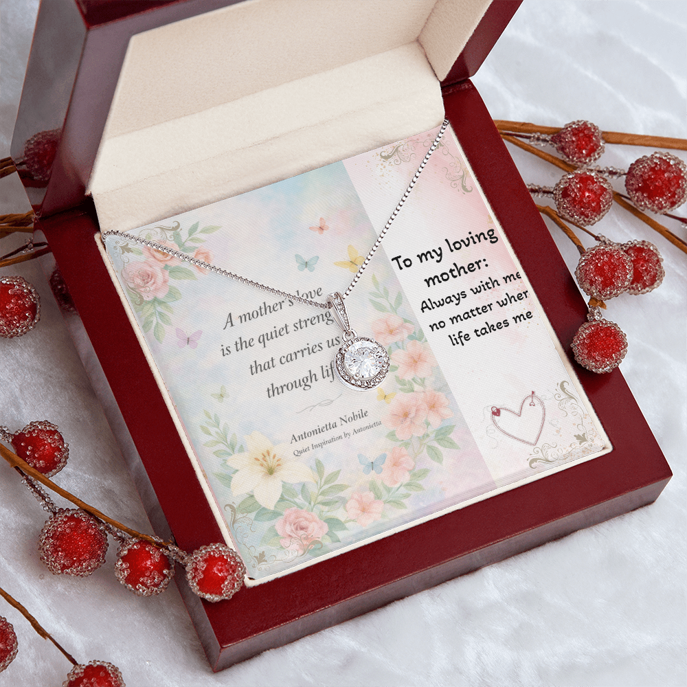 Eternal Hope Necklace for Mom ,  A Meaningful Mother's Day Gift | Inspirational Jewelry by Quiet Inspiration by Antonietta