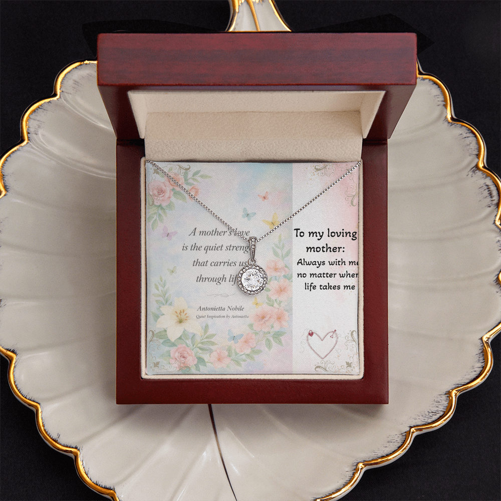 Eternal Hope Necklace for Mom ,  A Meaningful Mother's Day Gift | Inspirational Jewelry by Quiet Inspiration by Antonietta