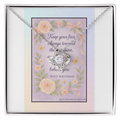 Love Knot Necklace — “Keep Your Face Toward the Sunshine” | Quiet Inspiration Collection