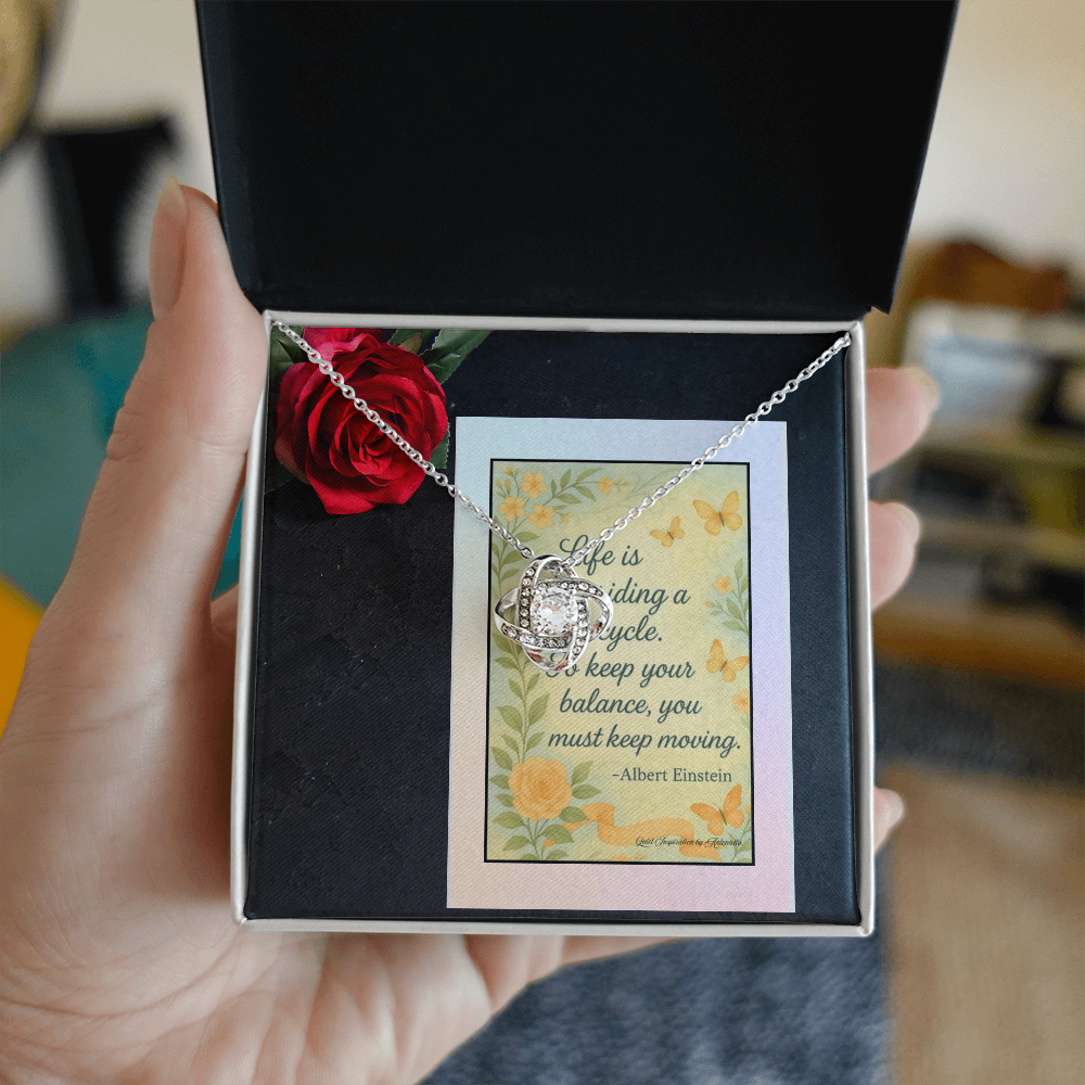 Keep Moving Forward – Inspirational Gift Necklace