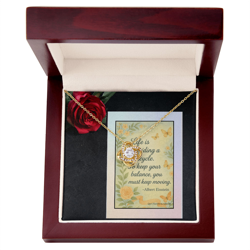 Keep Moving Forward – Inspirational Gift Necklace