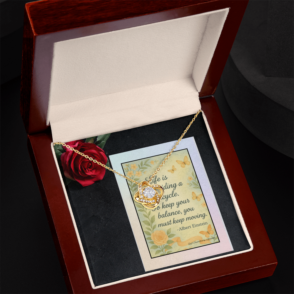Keep Moving Forward – Inspirational Gift Necklace