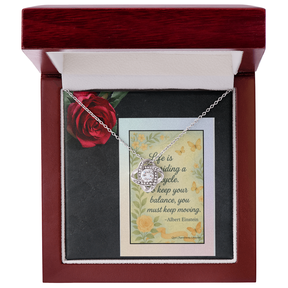 Keep Moving Forward – Inspirational Gift Necklace