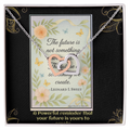 Inspirational  Future  Necklace for Women – Graduation Gift for Her – Motivational Jewelry for New Beginnings