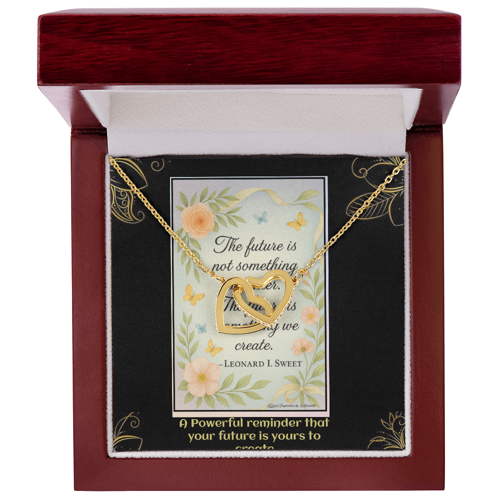 Inspirational  Future  Necklace for Women – Graduation Gift for Her – Motivational Jewelry for New Beginnings