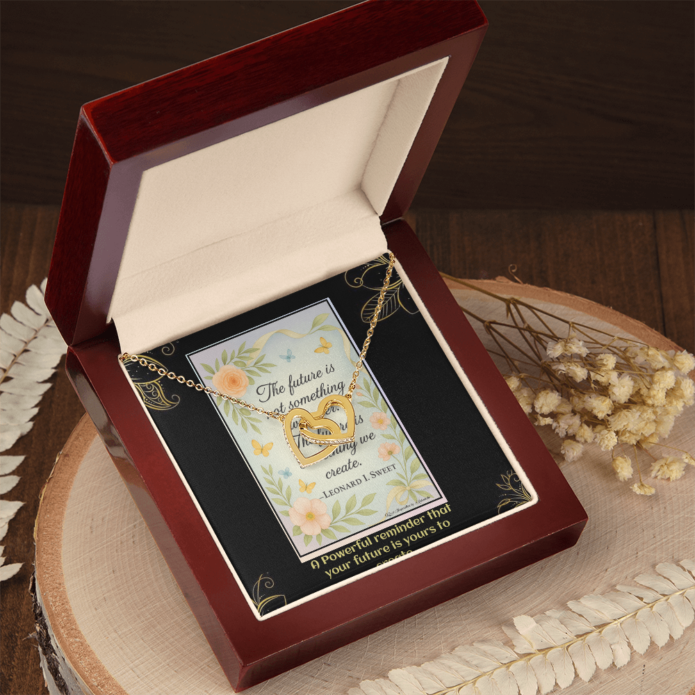 Inspirational  Future  Necklace for Women – Graduation Gift for Her – Motivational Jewelry for New Beginnings