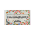 “Our Human Compassion Binds Us” Inspirational Desk Mat – Nelson Mandela Quote Motivational Workspace Desk Pad