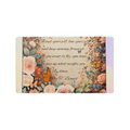 option: “Accept Yourself, Love Yourself and Keep Moving Forward” Inspirational Desk Mat – Roy T. Bennett Motivational Quote Workspace Desk Pad