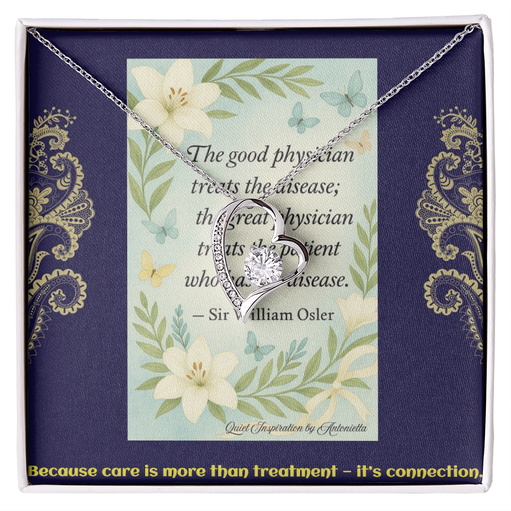 Meaningful Heart Necklace Gift for Her – Inspirational Jewelry for Wife, Girlfriend, Daughter or Friend