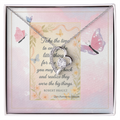 Inspirational Heart Necklace for Her – A Reminder to Enjoy the Little Things | Meaningful Encouragement Gift for Women Going Through a Difficult Time