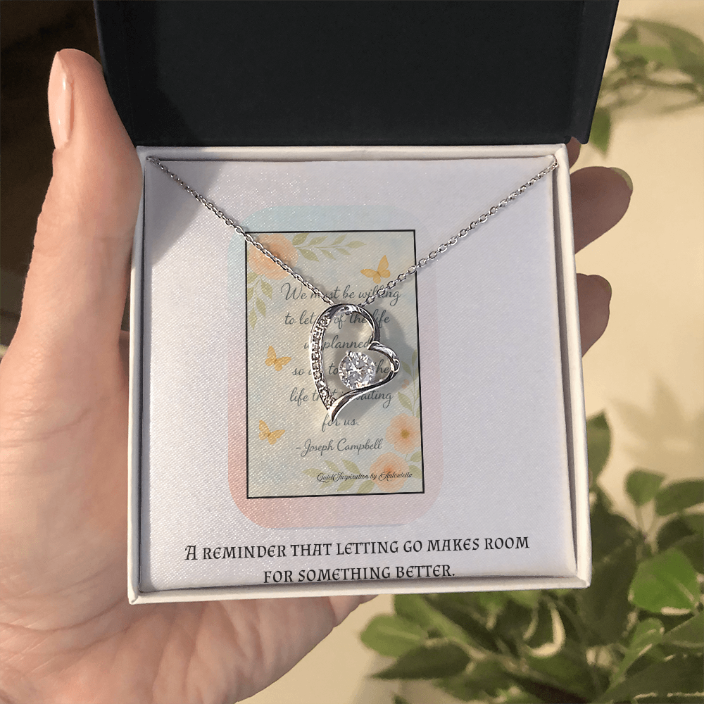 New Beginnings Necklace for Women – Encouragement Gift for Life Transition & Fresh Start