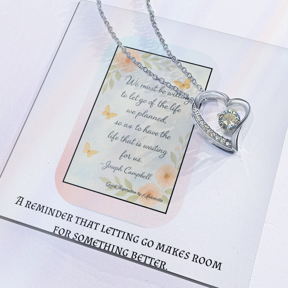 New Beginnings Necklace for Women – Encouragement Gift for Life Transition & Fresh Start